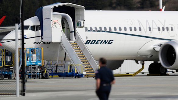 The plane has been grounded worldwide since March.