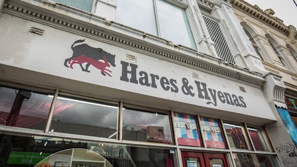 Innocent man Nik Dimopoulos had his arm broken when CIRT officers stormed LGBTI bookshop Hares & Hyenas.