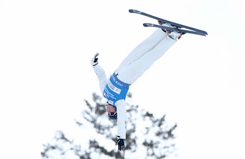 Australian aerial ace Laura Peel.