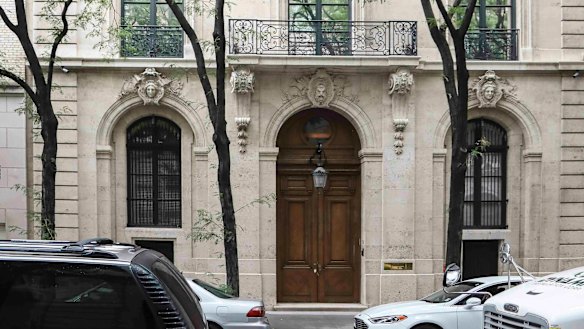 Jeffrey Epstein's New York house has been valued at around $US77 million.