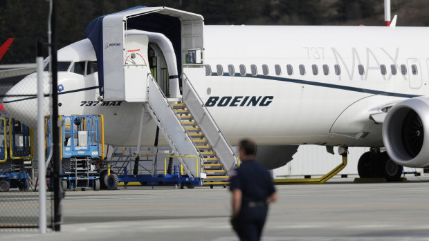 The plane has been grounded worldwide since March.