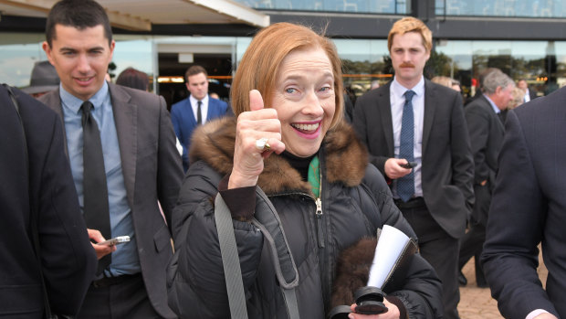 Gai Waterhouse  was bullish about the prospects of Dawn Passage in the Golden Rose.