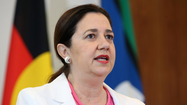 “We’re still in the midst of a pandemic”: Queensland Premier Annastacia Palaszczuk.