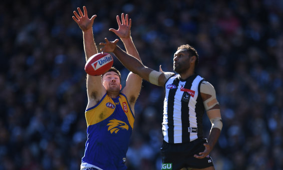 The Eagles and Pies could meet at the MCG in week one of the finals.