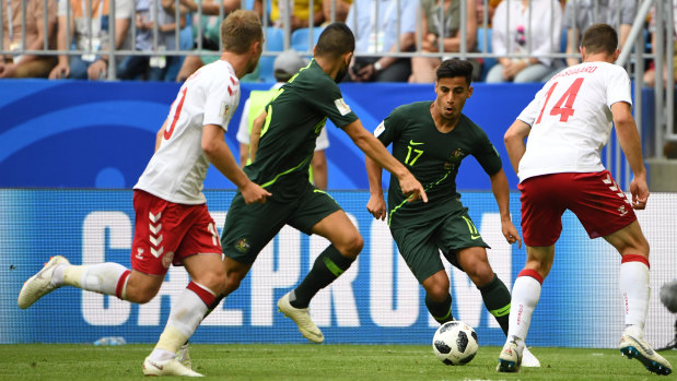 Parting gift: Daniel Arzani is the last gem refined by the AIS program before it was cut by the FFA.