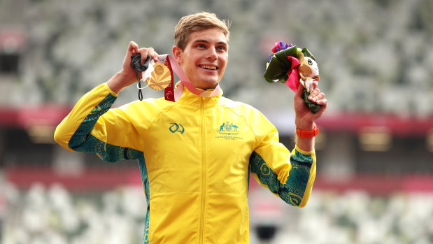 That winning feeling: Australia’s James Turner.