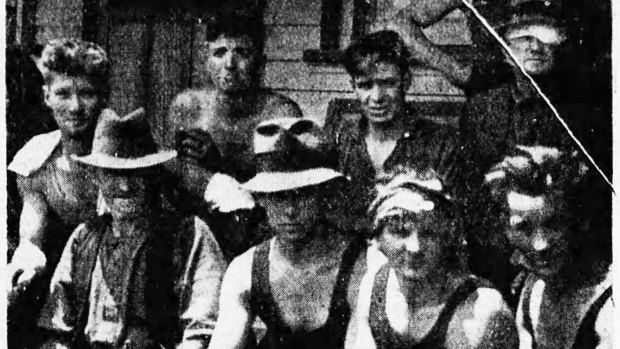 Survivors from the Yelland's mill, in the Matlock Forest.