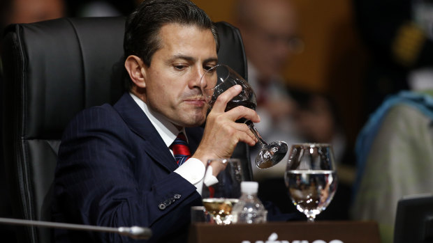 Mexico's President Enrique Pena Nieto.