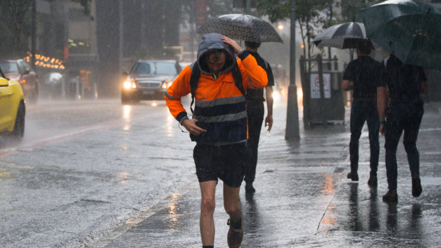 FILE IMAGE: Severe storms were on the cards for much of the south-east coast on Friday. 