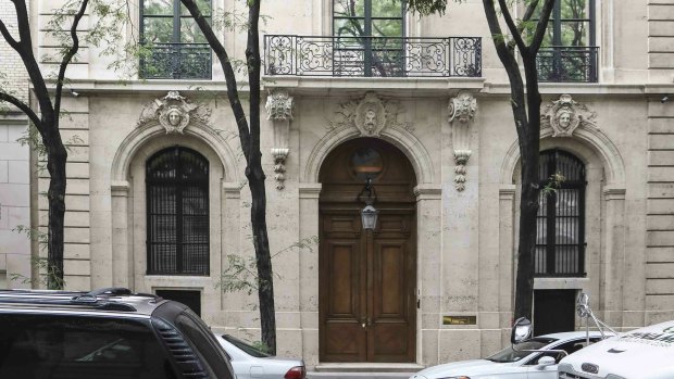 Investigators combed the seven-storey Manhattan residence of Jeffrey Epstein.