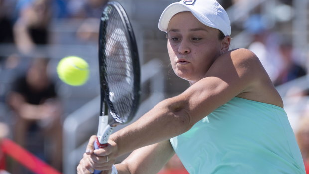 Australia's Ashleigh Barty is continuing her good form in North America.