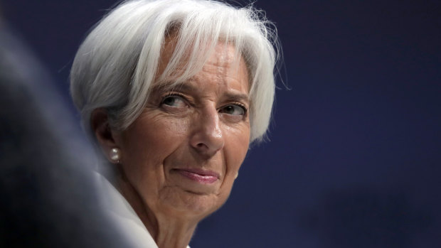 European Central Bank president Christine Lagarde is formulating a response. 