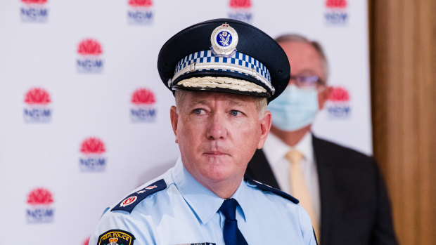 NSW Police Commissioner Mick Fuller has warned anyone against protesting this weekend.