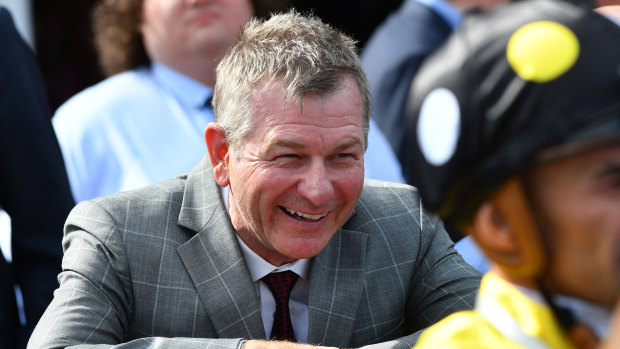 Newcastle trainer Kris Lees will launch a two-pronged attack on the Hall Mark Stakes.