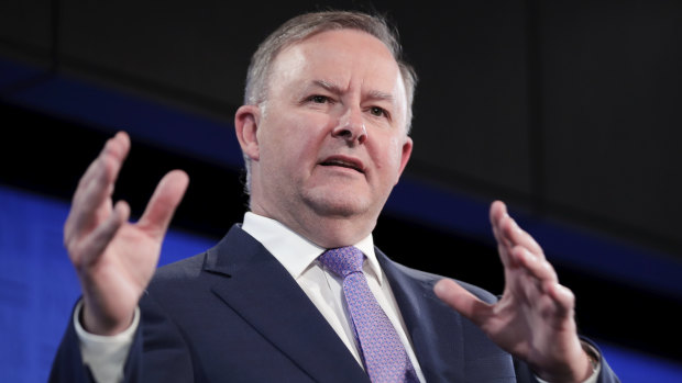 Labor leader Anthony Albanese.