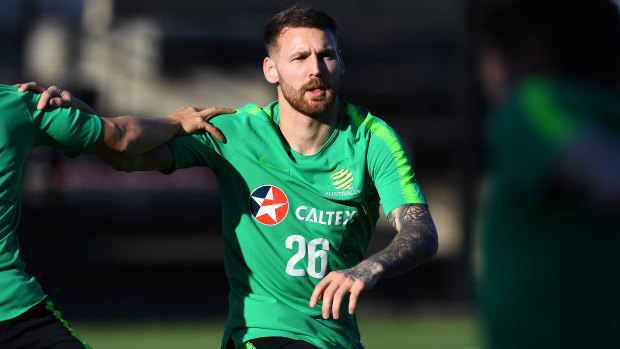 Bitter blow: Socceroos winger Martin Boyle has been ruled out of the entire Asian Cup.