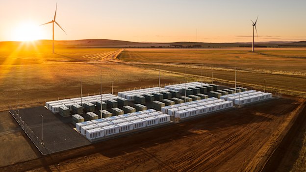 The Hornsdale mega-battery in South Australia was the biggest in the world when it was built.  