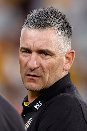 Tigers coach Adem Yze.