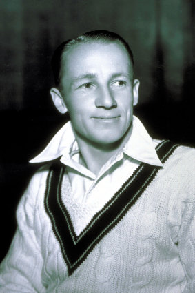 No issue: Don Bradman.