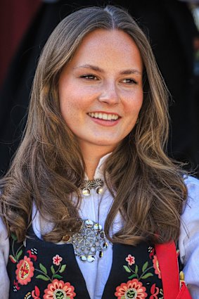 Bound for Sydney University… Princess Ingrid Alexandra of Norway.