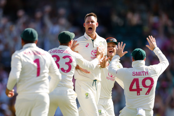 Australian debutant Beau Webster. 