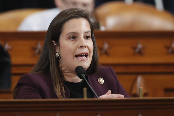 New York congresswoman Elise Stefanik.