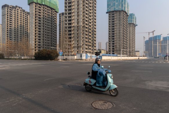 Chinese President Xi Jinping promised the Yu Sen Cheng area in Zhengzhou, now practically abandoned, would become a centre of “high-quality development”.