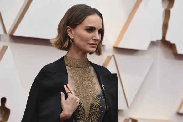 Actress Natalie Portman, pictured at the Oscars, stars in the Dior commercial.