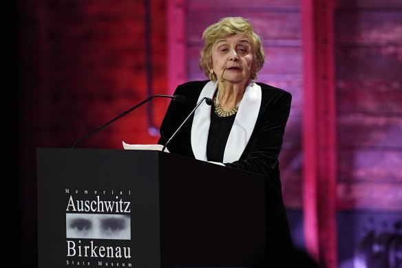 Holocaust survivor Tova Friedman.