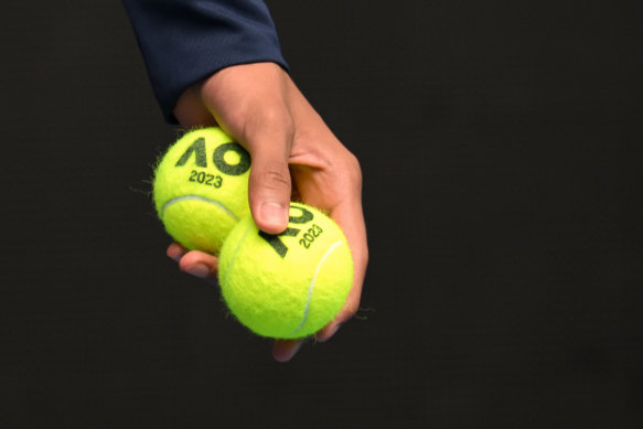 Tennis balls are being blamed for causing injuries.