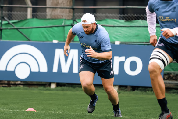 Matt Gibbon training in Argentina.