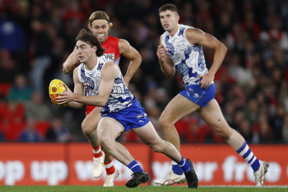 George Wardlaw has signed on for another two years with the North Melbourne side.