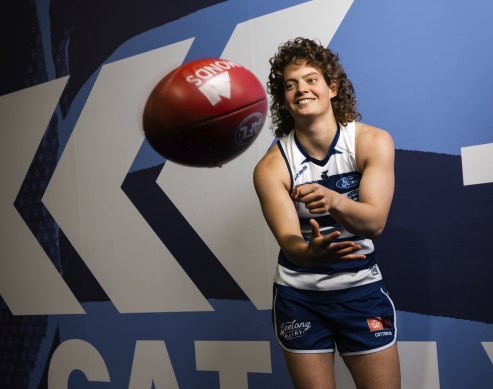 Geelong Football Club player Nina Morrison.