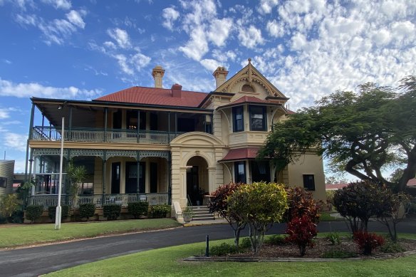 Graceville’s Verney House, in the riverside grounds of Bethany Christian Care’s Beth Eden aged care facility.