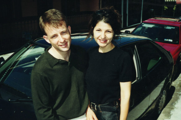 Paul Fletcher and Manuela Zappacosta in 2001.