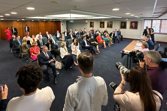 Queensland Labor meets to sign off on Steven Miles as their new leader and premier.