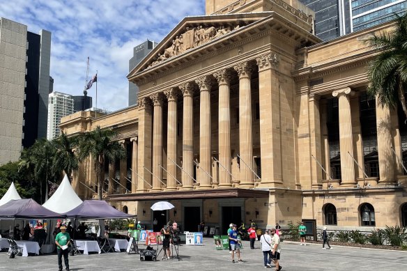 It’s officially election day. Brisbane residents have until 6pm to vote for the city’s next lord mayor.