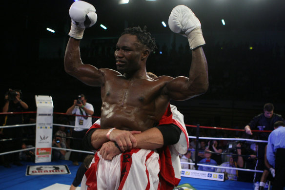 Ndou during his successful boxing career where he fought some of the greatest names in the sport including Canelo Alvarez and Miguel Cotto.
