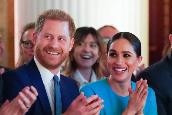 Prince Harry and his wife Meghan, pictured, have moved to Los Angeles.