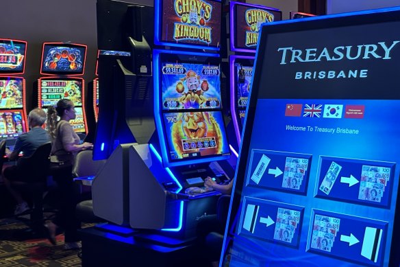 Researchers estimated Treasury casino in Brisbane made 20-30 per cent of its revenue off local problem gamblers.