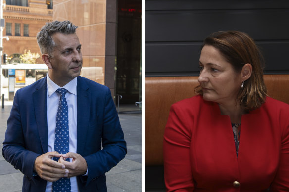 Andrew Constance is up against Fiona Phillips in Gilmore.