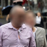 The foster parents of William Tyrrell arrive at the Downing Centre Local Court on Friday.