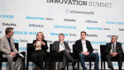 Paul Smith from The Australian Financial Review, Alison Deans, Ramsay Health Care, David Kirk, Bailador Technology Investments and Kathmandu, Dr Adir Shiffman, Catapult Sports, and John Lord, Huawei Technologies Australia