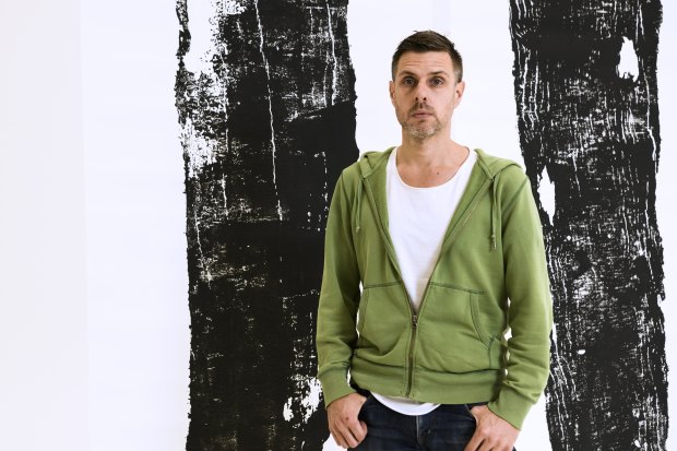 Wiradjuri artist Jonathan Jones, whose living artwork is the project’s biggest commission.