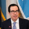 Steven Mnuchin, U.S. Treasury secretary.