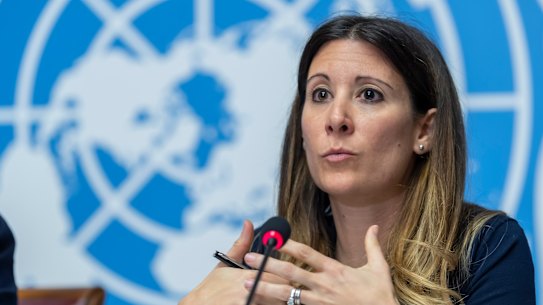 Dr Maria van Kerkhove of the WHO.