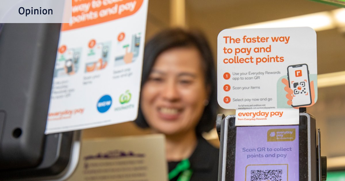 Australians hate surcharges. So why don’t we move to QR codes?