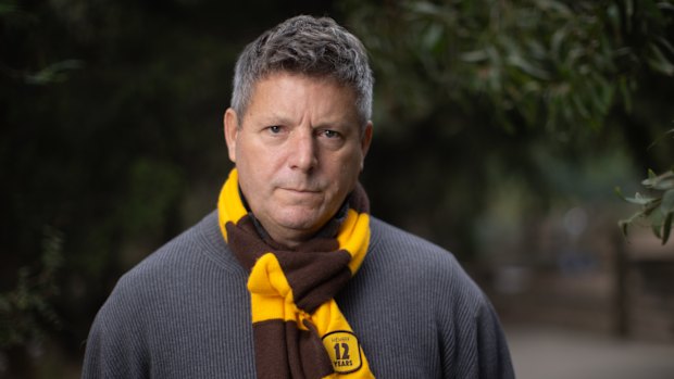 Footy fan Rodney Tingel could be the Hawk in the coal mine of ‘footyflation’.