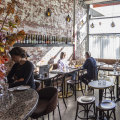 Gemini is a cafe by day, and wine bar by night.