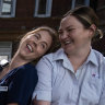 Ellen Burrows (left) and Fiona O’Riordan have supported each other through the ups and downs of their careers and personal lives.